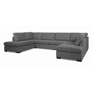 York 8 u-sofa, PG2 Urban 6 antrazite