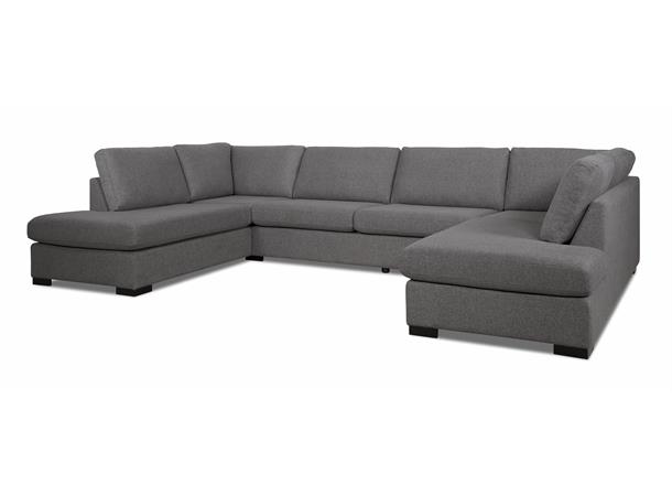 York 8 u-sofa, PG2 Urban 6 antrazite 