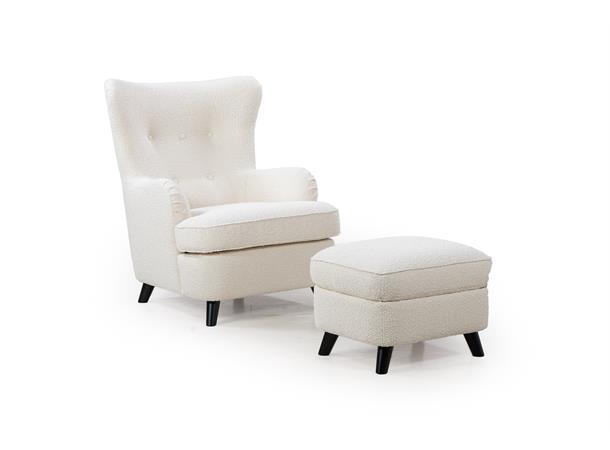 Berlin hvilestol, PG2 Raisa 04 Cream