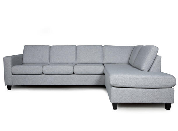Grenoble 11R hjørnesofa, PG1 Åpen ende, Høyre, Abba 25T6 light grey 