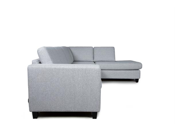 Grenoble 11R hjørnesofa, PG1 Åpen ende, Høyre, Abba 25T6 light grey 