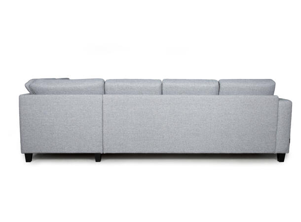 Grenoble 11R hjørnesofa, PG1 Åpen ende, Høyre, Abba 25T6 light grey 