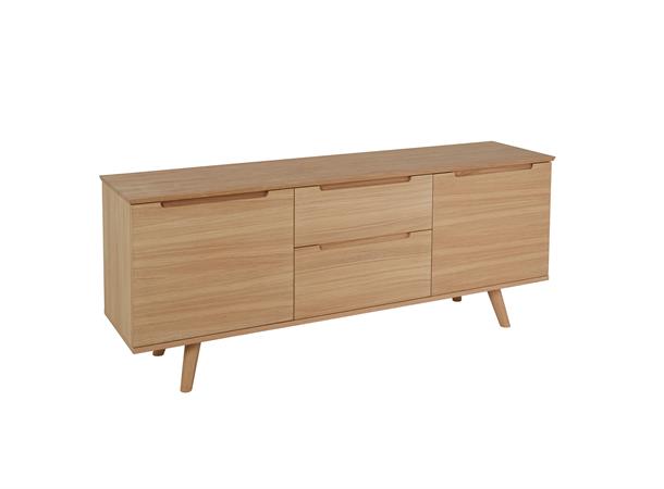 Noma skjenk 2 skap og 2 skuffer, 180x42x70 cm 