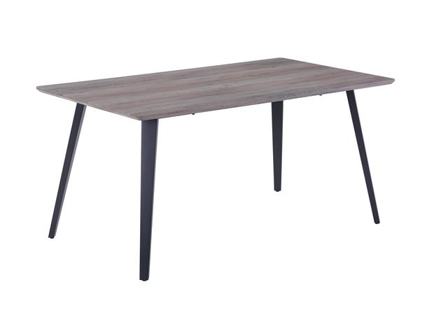 Thomas spisebord 160x90 cm, lys papirfolie 
