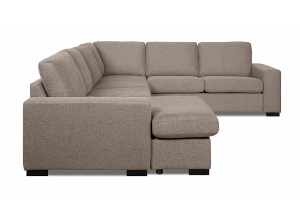 York 4 hjørnesofa, PG2 Med sjeselong, Venstre, Urban 3 Brown 
