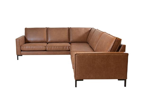 Dakota 5R hjørnesofa, Colorado 23, Colorado Cognac 3 