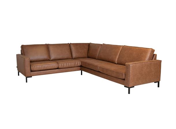 Dakota 5R hjørnesofa, Colorado 23, Colorado Cognac 3 
