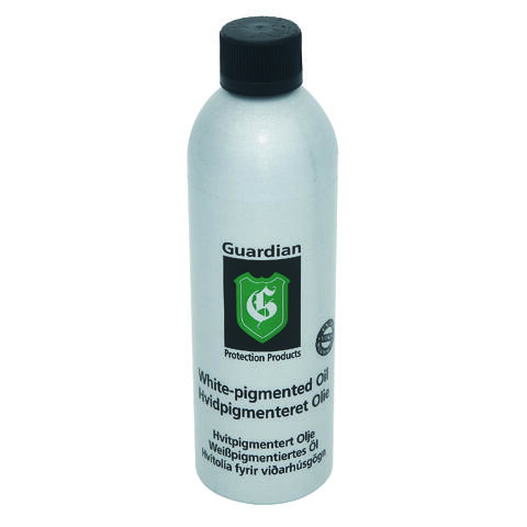 Guardian hvitpigmentert olje 400 ml