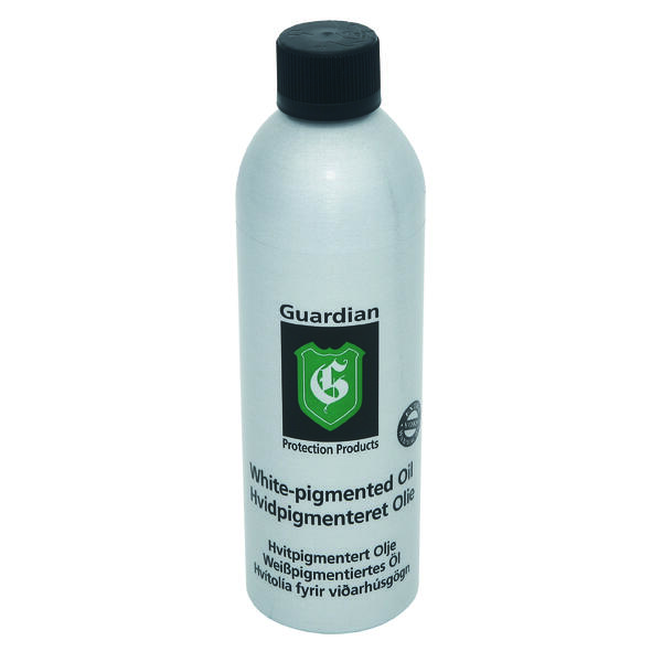 Guardian hvitpigmentert olje 400 ml