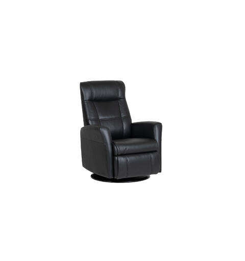 Odin recliner, H2 Hud/pvc, Essensa Nero