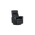 Odin recliner, H2 Hud/pvc, Essensa Nero