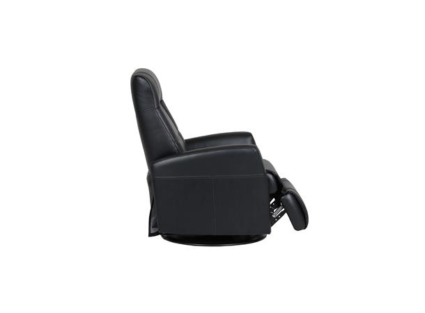 Odin recliner, H2 Hud/pvc, Essensa Nero 