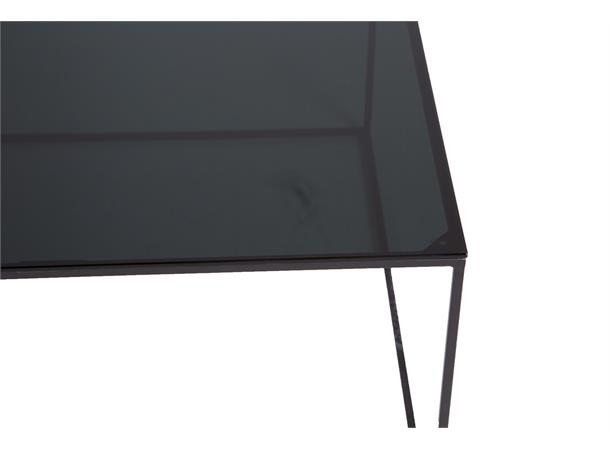 Oretta sofabord Svart, Glass 