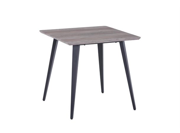 Thomas spisebord 80x80 cm, lys papirfolie 