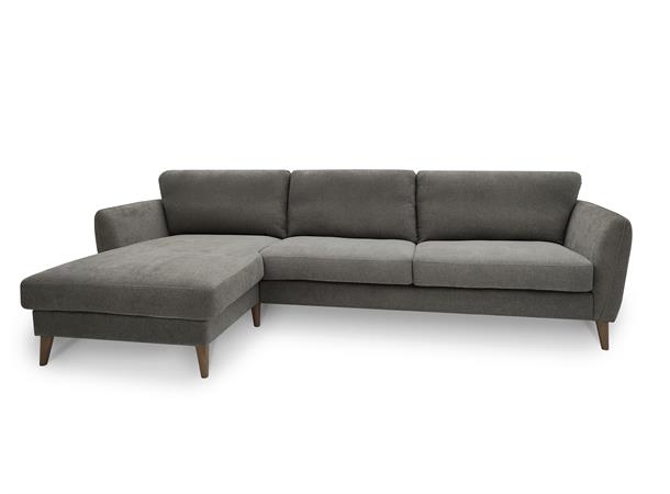 Paris 3-seter med sjeselong XL, PG2 Venstre, Storm 3/3 Warm grey 