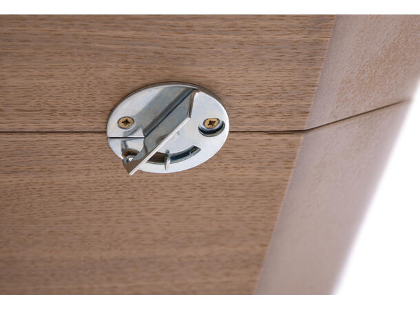 Viborg spisebord, opptil 2 klaffer Hvitpigmentert eikefiner, 200x120cm 