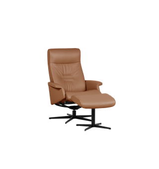 City hvilestol m/krakk, H2 Hud, Almond