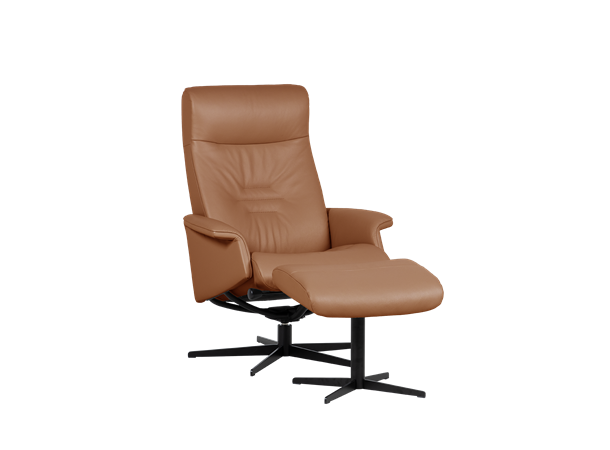 City hvilestol m/krakk, H2 Hud, Almond 