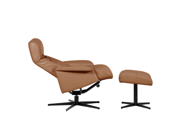 City hvilestol m/krakk, H2 Hud, Almond 