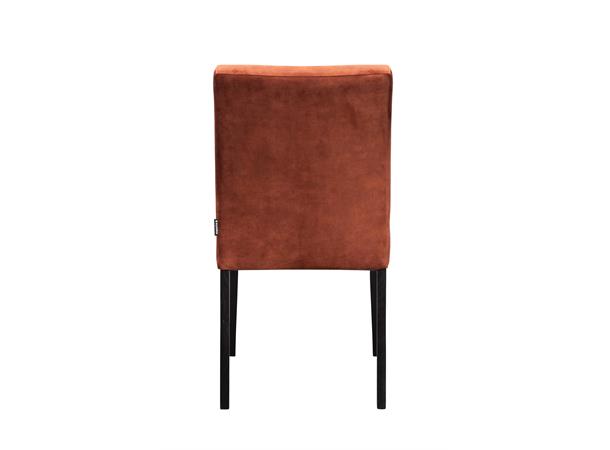 Lotte spisestol, PG4 Svarte ben, Adore 126 Copper 