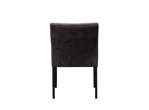 Lotte spisestol med arm, PG4 Svarte ben, Adore 67 Antrazite 