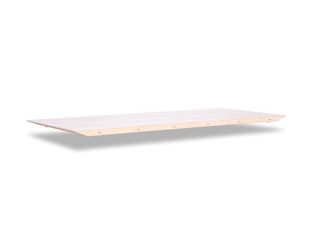 Viborg/Vermont klaff 120x50 cm, Hvitpigmentert eikefiner 