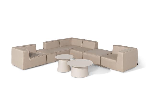 Foxy hjørneoppsett m/bord Quick dry, Beige 