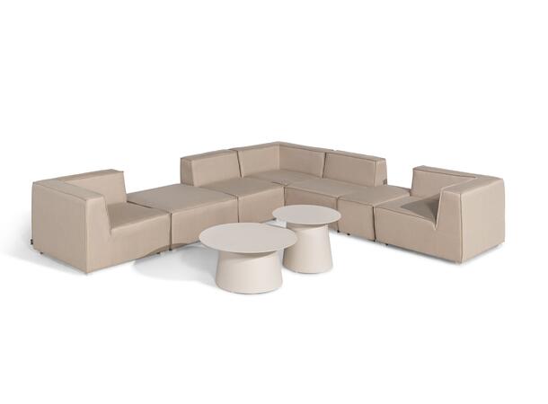 Foxy hjørneoppsett m/bord Quick dry, Beige 