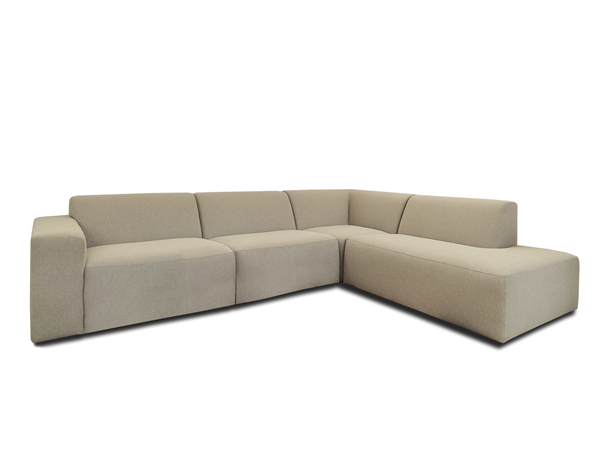 Roxy hjørnesofa, PG1 Åpen ende, Høyre, Ardita 14 latte 