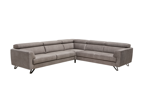 Billund 5L hjørnesofa med flexsete, PG1 32, Vogue 4 Taupe 
