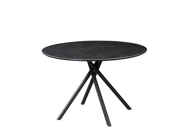Christer spisebord Ø120 cm, sintret stein 