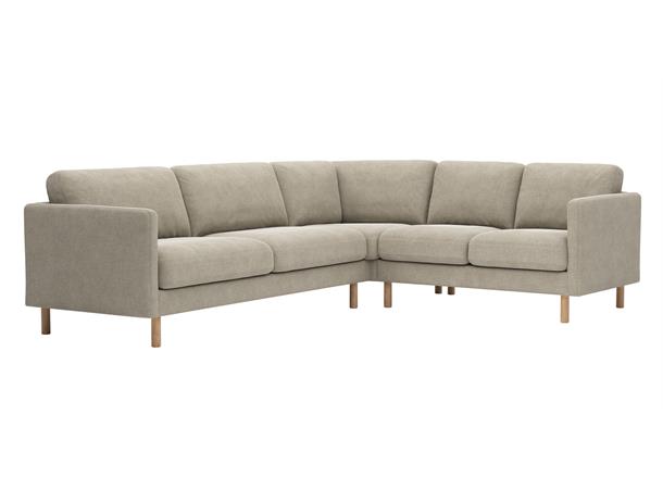 Benton 5L hjørnesofa, PG2 32, Mito 05 Beige