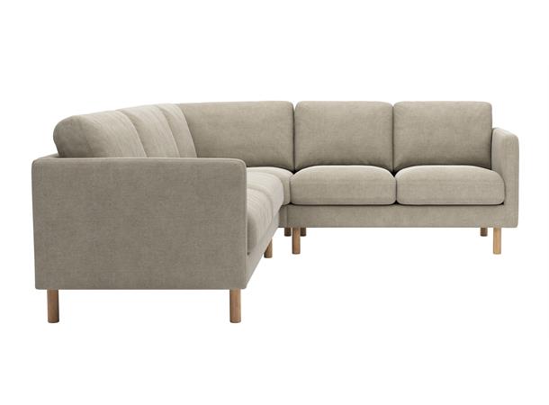 Benton 5L hjørnesofa, PG2 32, Mito 05 Beige