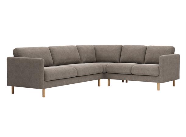 Benton 5L hjørnesofa, PG2 32, Mito 10 Liver