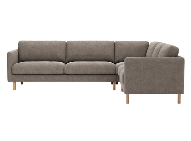Benton 5L hjørnesofa, PG2 32, Mito 10 Liver
