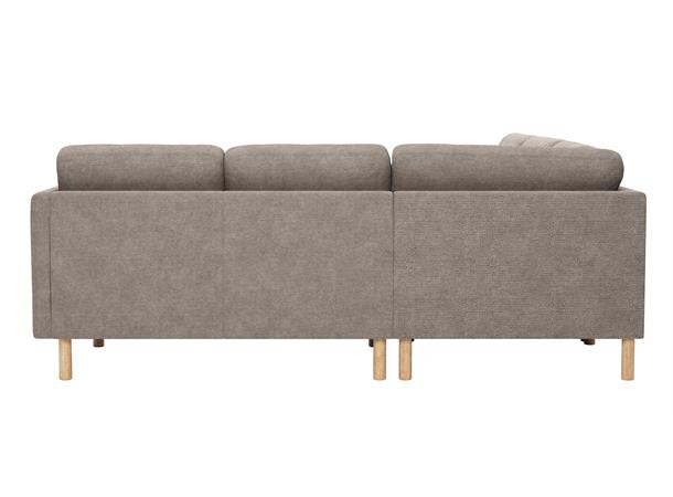 Benton 5L hjørnesofa, PG2 32, Mito 10 Liver