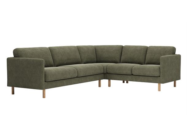 Benton 5L hjørnesofa, PG2 32, Mito 156 Hunter