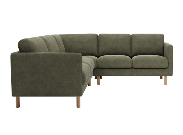 Benton 5L hjørnesofa, PG2 32, Mito 156 Hunter