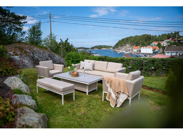 Cartagena 3+1+1 Quick dry, hev/senk bord, Beige 