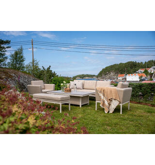 Cartagena 3+1+1 Quick dry, hev/senk bord, Beige