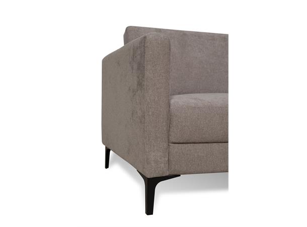 Geneve hjørnesofa, PG2 Åpen ende, Høyre, Storm 14 Latte 