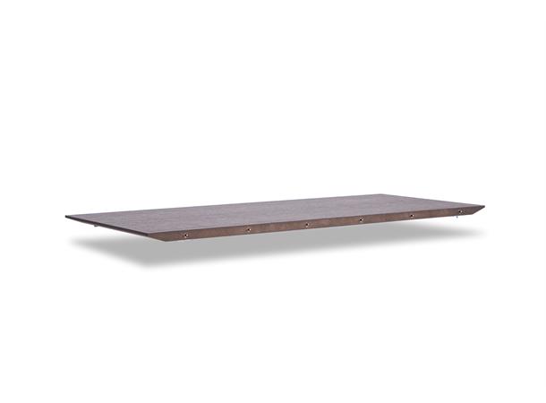 Viborg/Vermont klaff 120x50 cm, Mocca eikefiner 