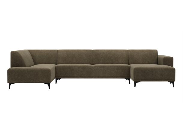 Lyon 3 u-sofa, PG3 Venstre, Bloq 162 Forest 