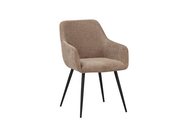 Pernille spisestol, Lord 35 Taupe Svart understell