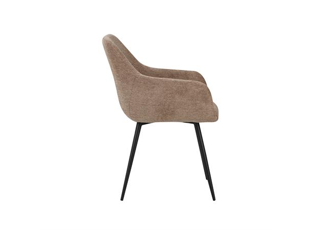 Pernille spisestol, Lord 35 Taupe Svart understell