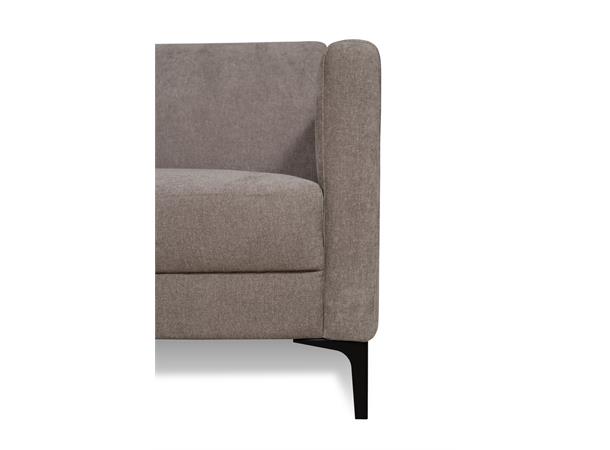 Geneve hjørnesofa, PG2 Åpen ende, Venstre, Storm 14 Latte 