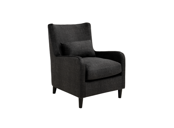 Edward stol, Vogue tekstil Vogue 17 Charcoal 