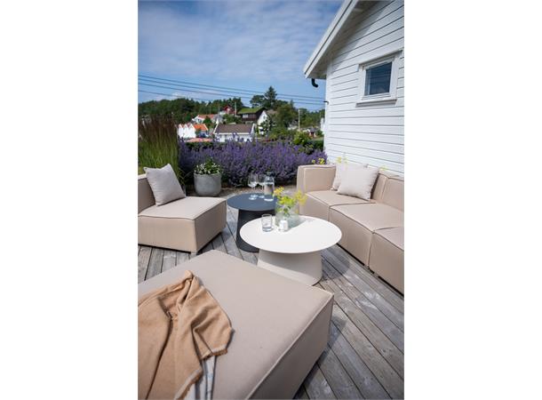 Foxy hjørneoppsett m/pall Quick dry, Beige 