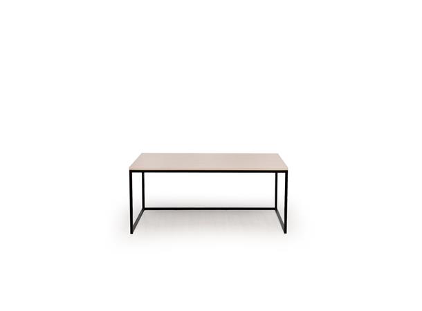 Maine sofabord 120x80 cm, hvitpigmentert eikefinér