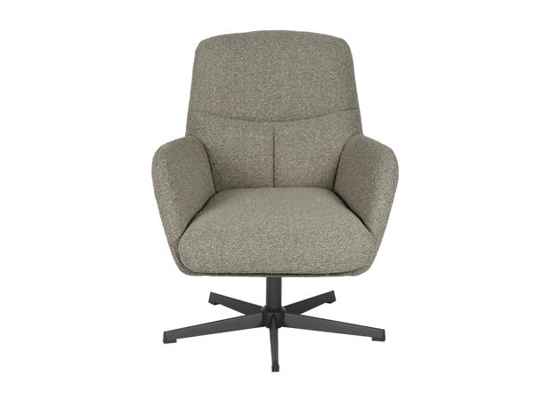 Cole loungestol med tilt og sving Royal 170 Taupe, Svart sokkel 